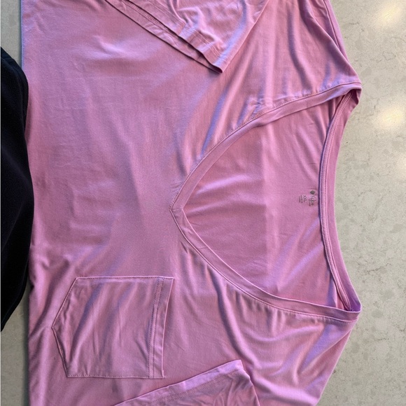 Kyte BABY Tops - Kyte Pink V-Neck T-Shirt size XXLG